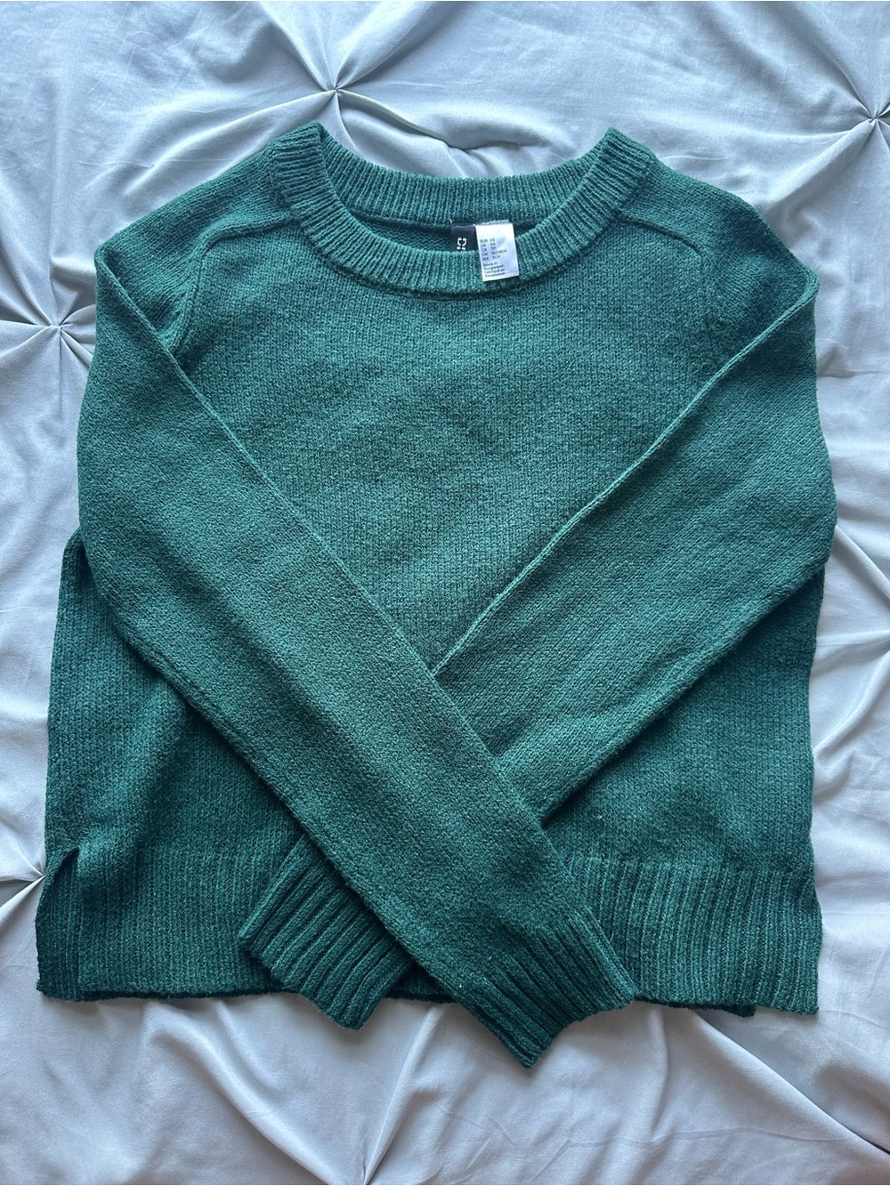 Divided Forest Green Crewneck Sweater